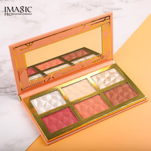 Load image into Gallery viewer, IMAGIC New 6-color Hybrid Highlight Blush Palette
