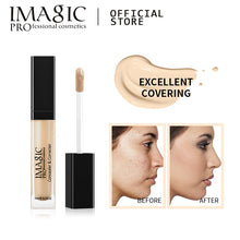 Load image into Gallery viewer, IMAGIC Eye Concealer &amp; Base 6 Colors Full Coverage Liquid Concealer