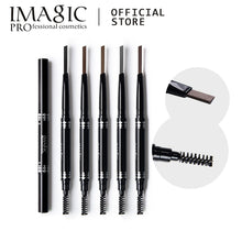 Load image into Gallery viewer, IMAGIC professional waterproof eyebrow pencil with brush double head