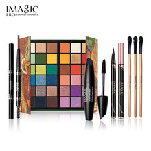 Load image into Gallery viewer, IMAGIC 7-piece makeup set (contains 36 colors of eye shadow mascara eyeliner eyebrow pencil eye shadow brush) cosmetic set