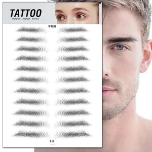 O.TWO.O Water Transfer Eyebrow Sticker 7 Day Long Lasting Waterproof Makeup 4D Hair-like Eyebrows Tattoo Stickers