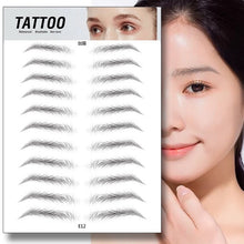 Load image into Gallery viewer, O.TWO.O Water Transfer Eyebrow Sticker 7 Day Long Lasting Waterproof Makeup 4D Hair-like Eyebrows Tattoo Stickers