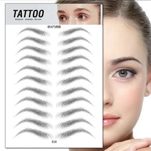Load image into Gallery viewer, O.TWO.O Water Transfer Eyebrow Sticker 7 Day Long Lasting Waterproof Makeup 4D Hair-like Eyebrows Tattoo Stickers