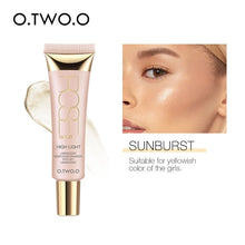 Load image into Gallery viewer, O.TWO.O Shimmer Highlighter Cream 25ml Primer Base Contouring Concealer Highlight Whitening Moisturizer Oil-control Cosmetics