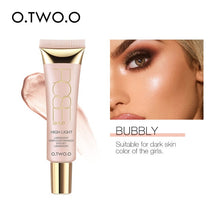 Load image into Gallery viewer, O.TWO.O Shimmer Highlighter Cream 25ml Primer Base Contouring Concealer Highlight Whitening Moisturizer Oil-control Cosmetics