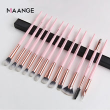 Load image into Gallery viewer, 11 pcs/Pro Pink Brush Set