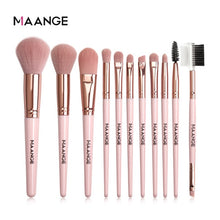 Load image into Gallery viewer, 11 pcs/Pro Pink Brush Set