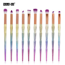 Load image into Gallery viewer, MAANGE 7/10Pcs Diamond Makeup Brushes Set\beauty Make Up Brush Tool Kits