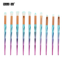 Load image into Gallery viewer, MAANGE 7/10Pcs Diamond Makeup Brushes Set\beauty Make Up Brush Tool Kits