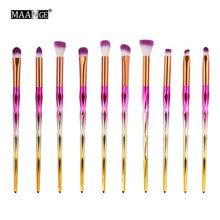 Load image into Gallery viewer, MAANGE 7/10Pcs Diamond Makeup Brushes Set\beauty Make Up Brush Tool Kits