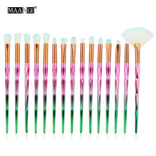 Load image into Gallery viewer, MAANGE 7/10Pcs Diamond Makeup Brushes Set\beauty Make Up Brush Tool Kits