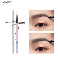 Load image into Gallery viewer, IMAGIC Eyebrow Pencil Waterproof Long-lasting Rotating Automatic Brush Black