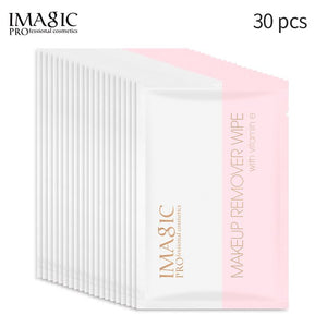 IMAGIC 30Pcs Cleansing sheet Makeup Removal Face Cleanser