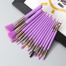 Load image into Gallery viewer, MAANGE Pro 6/15/20 Pcs Makeup Brushes Set purple