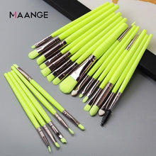 Load image into Gallery viewer, MAANGE Pro 6/15/20 Pcs Makeup Brushes Set purple