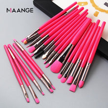 Load image into Gallery viewer, MAANGE Pro 6/15/20 Pcs Makeup Brushes Set purple