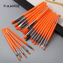 Load image into Gallery viewer, MAANGE Pro 6/15/20 Pcs Makeup Brushes Set purple