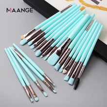 Load image into Gallery viewer, MAANGE Pro 6/15/20 Pcs Makeup Brushes Set purple