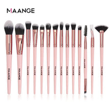 Load image into Gallery viewer, MAANGE brushes 6-22pcs Makeup brushes set with bag \natural hair\