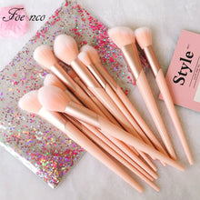 Load image into Gallery viewer, 7pcs Rose Gold Handle Makeup Brushes