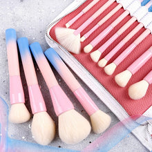 Load image into Gallery viewer, 14Pcs/set Gradient Handle Makeup Brushes