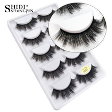 Load image into Gallery viewer, 5 pairs natural false eyelashes