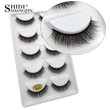Load image into Gallery viewer, 5 pairs natural false eyelashes