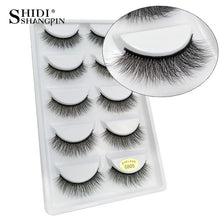 Load image into Gallery viewer, 5 pairs natural false eyelashes