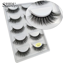 Load image into Gallery viewer, 5 pairs natural false eyelashes