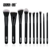 Load image into Gallery viewer, MAANGE 10/27 PCS Pro Makeup Brushes