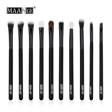 Load image into Gallery viewer, MAANGE 10/27 PCS Pro Makeup Brushes