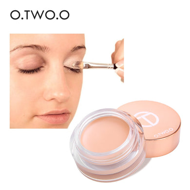 O.TWO.O Eye Primer Concealer Cream Makeup Base Long Lasting Concealer Easy to Wear Cream Moisturizer Oil Control Brighten Skin