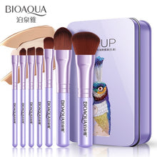 Load image into Gallery viewer, 7 pcs pink brushes set