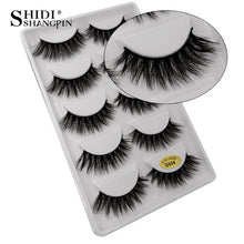 Load image into Gallery viewer, 1 kit eyelashes tweezers natural 3d mink lashes