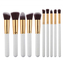 Load image into Gallery viewer, 10pcs white Makeup Brushes