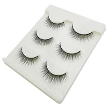 Load image into Gallery viewer, New 3 pairs natural false eyelashes