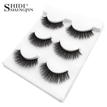 Load image into Gallery viewer, New 3 pairs natural false eyelashes