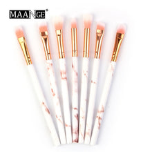 Load image into Gallery viewer, MAANGE 7/10pcs Marbling Makeup Brushes Set