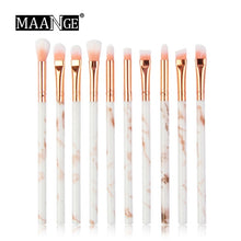 Load image into Gallery viewer, MAANGE 7/10pcs Marbling Makeup Brushes Set