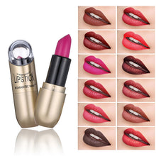 Load image into Gallery viewer, New matte gold tube waterproof lipstick