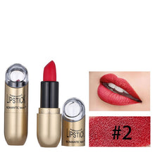 Load image into Gallery viewer, New matte gold tube waterproof lipstick