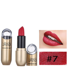Load image into Gallery viewer, New matte gold tube waterproof lipstick