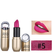 Load image into Gallery viewer, New matte gold tube waterproof lipstick