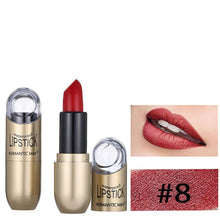 Load image into Gallery viewer, New matte gold tube waterproof lipstick