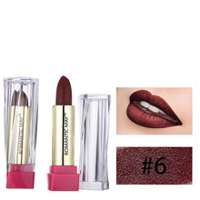 Load image into Gallery viewer, 12 color  big red matte lipstick velvet waterproof
