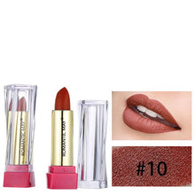 Load image into Gallery viewer, 12 color  big red matte lipstick velvet waterproof