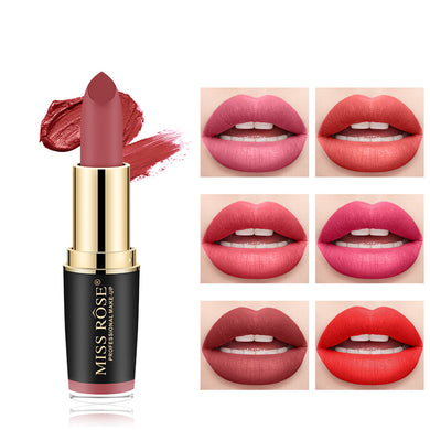 6 color matte matte lipstick waterproof